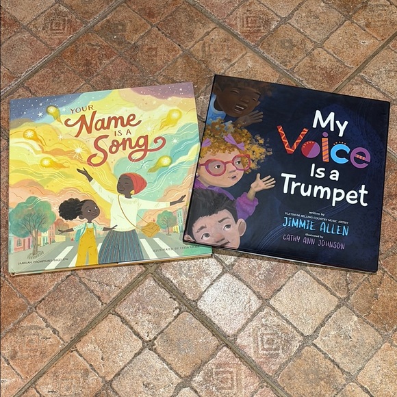 Your Name is a Song My Voice is a Trumpet hardcover book lot - Picture 1 of 1